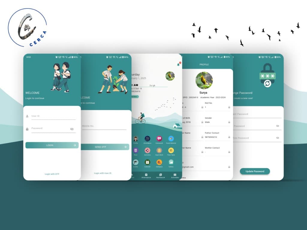 Cerca Student preview